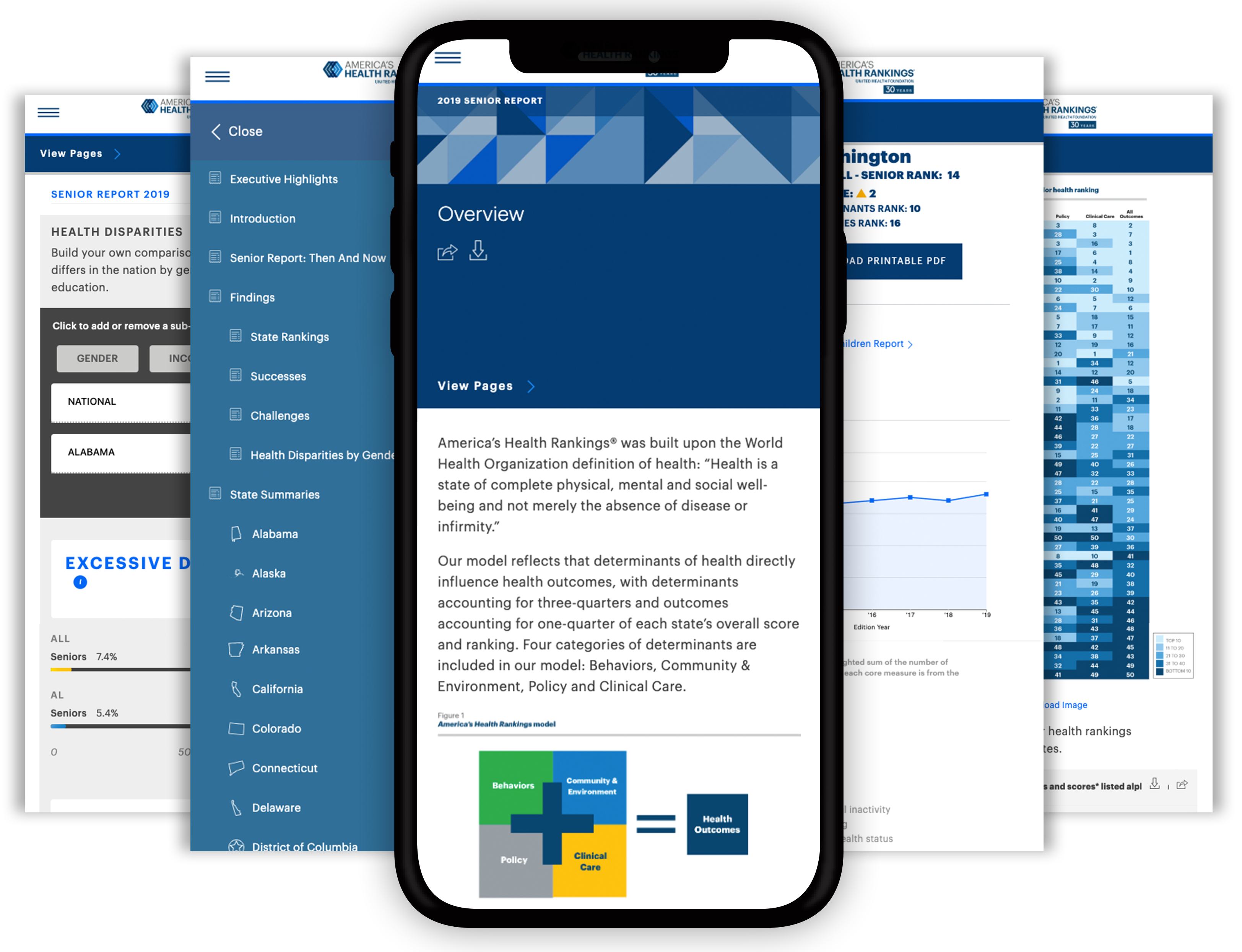 report wireframes